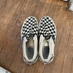 Classic Slip On Checker Vans